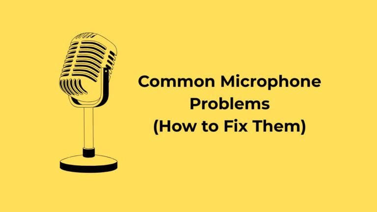 Common Microphone Problems (and How to Fix Them) | Resolving microphone detection problems